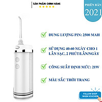 Tăm nước cầm tay H2ofloss HF-10, phiên bản tăm nước mini nhỏ gọn chỉ 14.5 cm dành cho người di chuyển nhiều