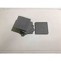 Bộ Combo Lót Ly Cốc Chén 6 chiếc Đá Diatomite Thấm Hút Nước