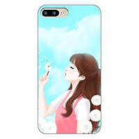 Ốp lưng dẻo cho điện thoại Apple iPhone 7 Plus _Girl 11