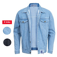 Áo khoác jean nam Hahaman thời trang cao cấp AKJ06