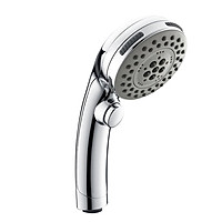 5 Spray Settings Shower Head with ON/Off Pause Switch Water Saving High Pressure Handheld Showerhead G1/2 Adjustable