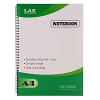 Sổ Lò Xo A4 Lax Dày 200 Trang - Màu Ngẫu Nhiên