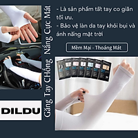 Găng tay chống nắng Let's Slim Xỏ Ngón - Bảo vệ tay khỏi tia UV - Dành cho cả nam và nữ - Hàng Chính Hãng
