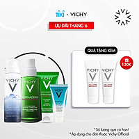 Bộ sản phẩm giảm mụn & phục hồi da Vichy Normaderm Phytosolution