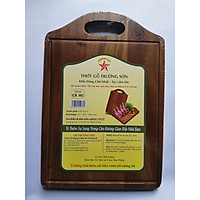 THỚT GỖ TRƯỜNG SƠN - THỚT HÌNH CHỮ NHẬT CÓ TAY CẦM LỚN CB385
