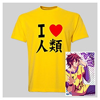 HOT Áo thun No Game No Life I Heart Humanity Unisex cực chất