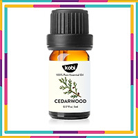 Tinh Dầu Hoàng Đàn Kobi Cedarwood Essential Oil Dùng Xông Phòng, Giúp Khử Trùng, Giảm Đau, Chống Viêm Nhiễm Hiệu Quả