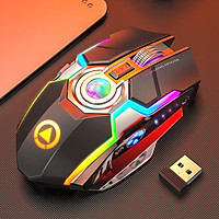 Chuột Gaming Bluetooth Sạc Pin e-sports, Led 7 màu - Tặng lót chuột siêu đẹp