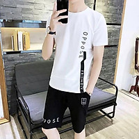 Bộ đồ nam y hình, vải êm, mát, không ra màu, không đổ lông (oppose)