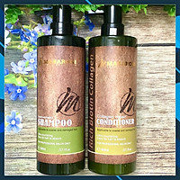 Bộ dầu gội xả phục hồi siêu mượt tóc Masaroni Rich Biotin Collagen repair Shampoo & Conditioner 800ml