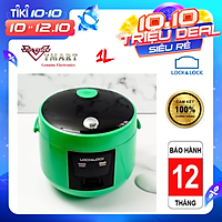 Nồi Cơm Điện Lock&Lock EJR431GRN Dung Tích 1 lít (Hàng Chính Hãng)
