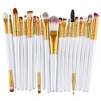 Bộ Cọ Trang Điểm Chuyên Nghiệp 20 Cây tặng kèm túi đựng cọ tiện dụng