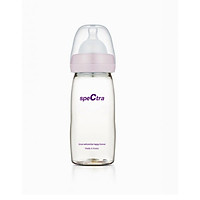 BÌNH SỮA PPSU CỔ RỘNG SPECTRA 260ML (CÓ NÚM TI SIZE S/M/L/XL)