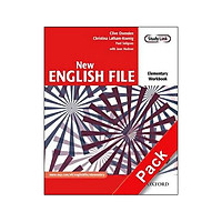 New English File Elementary Workbook With Answer Booklet and MultiROM Pack