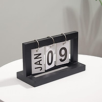 Lịch Gỗ Decor Trang Trí Bàn Phong Cách Bắc Âu MQ-054