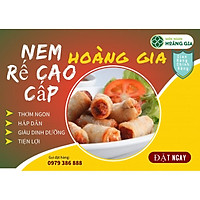 (CHỈ BÁN TẠI HN) NEM RẾ CAO CẤP HOÀNG GIA 400g - Món nem ngon truyền thống