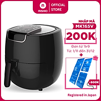 Nồi chiên không dầu điện tử Mishio MK165 5.5L - Hàng chính hãng
