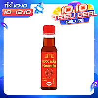 Nước mắm tôm biển Làng Chài Xưa Hồng Ngọc Đại Dương 125ml/chai