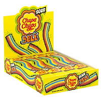 Kẹo Dẻo Chupa Chups Sour Belt (Hộp 32 Dây)