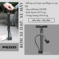 Máy Bơm Bánh Xe , Bơm Xe Đạp , Bơm Xe Máy Nhỏ Gọn Mini XT01 - Xách Tay Siêu Nhẹ, Áp Suất 120 PSI Hỗ Trợ Cả Van Mỹ và Van Pháp - Hàng Chính Hãng