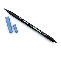 Bút lông hai đầu màu nước Marvy LePlume II 1122 - Brush/ Extra fine tip - Sapphire (100)