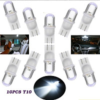 10pcs T10 W 5w Led Canbus 12v Car Xenon Interior Light Glass Socket Dhl