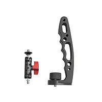 Gimbal Stabilizer Versatile Handle Hand Grip Extension Rod Holder Aluminum Alloy with Mini Magic Arm Strap Compatible