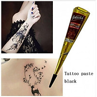 Kem Xăm Henna Kem Xăm Tạm Thời Ấn Độ, Hoàn Toàn Tự Nhiên, Hình Xăm Lưu Ít Nhất 7 Ngày, Dolovn
