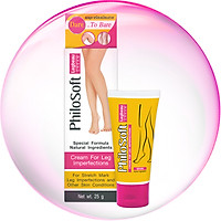 Kem thoa giúp làm mờ các vết rạn da PhiloSoft Legbeau Cream Thái Lan (Màu trắng vàng) 25g