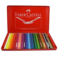 Faber-castell Water-soluble color pencils Color pencils 48 colors Colored pencils Pencils pencils 115949 (red iron box)