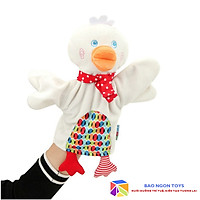 ĐỒ CHƠI SÁCH VẢI GĂNG BÀN TAY ĐỘNG VẬT KỂ CHUYỆN CHO BÉ GIÚP BÉ PHÁT TRIỂN NGÔN NGỮ VÀ PHẢN XẠ NÓI, ĐỒ CHƠI LUYỆN NÓI CHO TRẺ