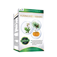 Viên uống Vương Niệu Khang giảm tiểu đêm, tiểu rắt, tiểu yếu, rối loạn đường tiểu - Hộp 50 viên