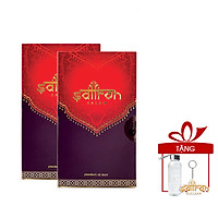 Nhụy hoa nghệ tây Saffron Salam 2 hộp 0.5gr tặng kèm bình nước thủy tinh 300ml và móc khóa Saffron Việt Nam