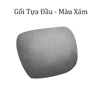 Gối Tựa Đầu Ô Tô Và Tựa Lưng Ô Tô Da Lộn - Gối Ôm - Siêu Sang - Siêu Mềm - Chống Đau Mỏi Gáy