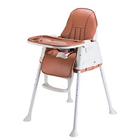 Ghế ăn dặm đa năng cho bé với 07 tính năng - 03 chế độ mang lại sự khác biệt, có đệm và bánh xe ( Tặng 01 lục lạc gỗ phát tiếng vui nhộn cho bé )
