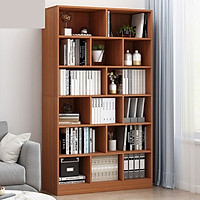 Giá Sách Gỗ Để Sàn Đẹp KBT32 SPEVI - Với Chất Liệu Gỗ MDF Chống Ẩm Cực Tốt Hàng Cao Cấp, Kệ sách Thiết Kế Kiểu Dáng Hiện Đại Phù Hợp Với Mọi Không Gian (Kích thước 80x24x179cm)
