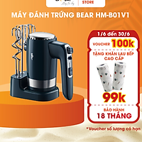 Máy Đánh Trứng Cầm Tay Bear DDQ-B02L1 - Hàng Chính Hãng