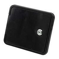 Marine Motorhome RV Boat Fresh Gravity City Water Fill Hatch Lock - Black