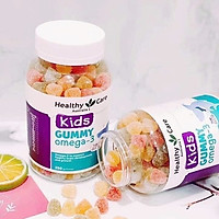 Kẹo Dẻo Healthy Care Kids Gummy Omega 3 250 Viên Cho Bé Bổ Sung Dinh Dưỡng, Tăng Sức Đề Kháng, Hỗ trợ Tim Mạch, Phát Triển Khả Năng Tư Duy Cho Bé
