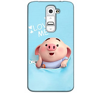 Ốp lưng dành cho điện thoại LG G2 Heo Tình Yêu