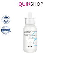 Tinh Chất Cấp Ẩm Hyaluronic Acid + B5 COSRX Hydrium Triple Hyaluronic Moisture Ampoule 40ml
