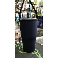 Túi xách cho ly giữ nhiệt 900ml-màu xanh đậm không hình