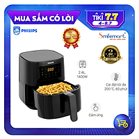 Nồi chiên không dầu Philips HD9252/90 - Hàng chính hãng