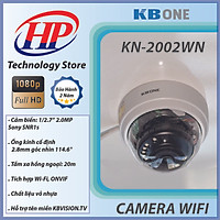 Camera IP WiFi KB. ONE KN-2002WN 2.0 Mp, IR 20m, F2.8mm Góc Nhìn 135 Độ, MicroSD Tối Đa 128GB, Kết Nối WiFi - Chính Hãng