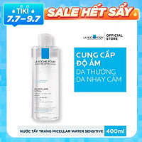 Nước Tẩy Trang Làm Sạch Sâu Cho Da Nhạy Cảm La Roche-Posay Micellar Water Ultra Sensitive Skin 400ml