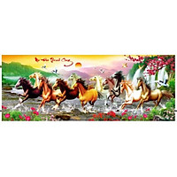tranh đính đá Mã Đáo Thành Công LV286 (110x50cm) chưa đính