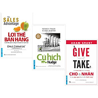 Combo Lợi thế bán hàng + Cú hích + Cho và nhận
