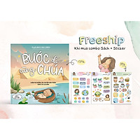 SÁCH THIẾU NHI BƯỚC ĐI CÙNG CHÚA KÈM COMBO DAILY LIFE STICKER