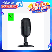 Razer Seiren Mini USB Condenser Microphone USB Powered Smart Noise Reduction Built-in Shock Mount for Live