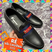 Giày da nam G.U.C.C.I | Đính phụ kiện chắc chắn , bảo hành 12 tháng , thoải mái cho người sử dụng.